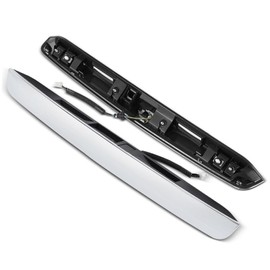 A-Premium Rear Tailgate White Handle Garnish Finisher Molding Compatible with 2013-2016 Nissan Pathfinder, Rear Liftgate Handle Replace# 90810-3KA0A, 90810-9PG0A
