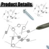 LvYiLinggg 4pcs 0.6*7mm Torsion Spring Trash Can Adjustable 3 Coil