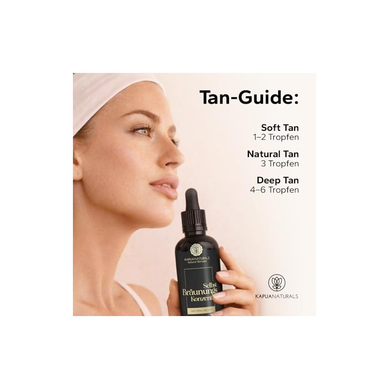 Self-Tanning Face • Self Tanning Drops • 30 ml Concentrate