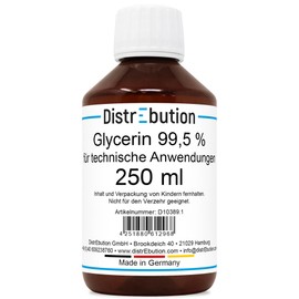 Glycerine 99.5% for Technical Use Vegetable 250 ml GMO Free