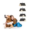 verdawave Dog Nail Scratch Pad with Treat Box & Pet