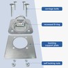 Donext Recessed D-Ring Tie Down Anchors (6,000 lb. Capacity) -