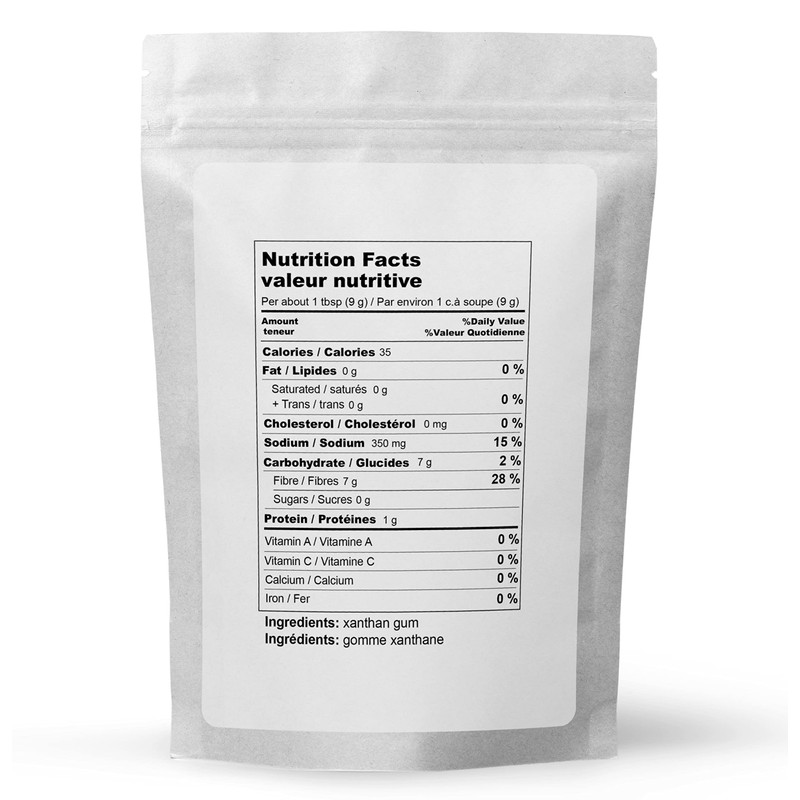 Xanthan Gum (227g/8oz) by Elo's Premium| Packaged In Canada| 100%