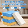 Extra Large Dish Sponges Kitchen for Cleaning, Natural Cellulose Sponges
