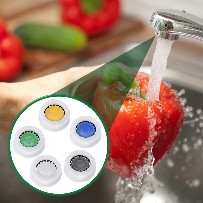 Mxxipp 10 Pack Shower Flow Reducer Limiter, 1.5/1.8/2.0/2.5/3.0 GPM Water