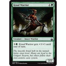 Kraul Warrior - Foil - 204/254 - C - Battlebond