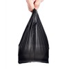 Ultra Strong Trash Bags, Black, Easy-Tie Handles, Leak Resistant (4