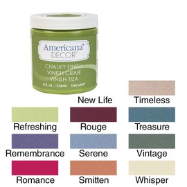 Deco Art ADC-18 Americana Chalky Finish Paint, 8-Ounce, Serene