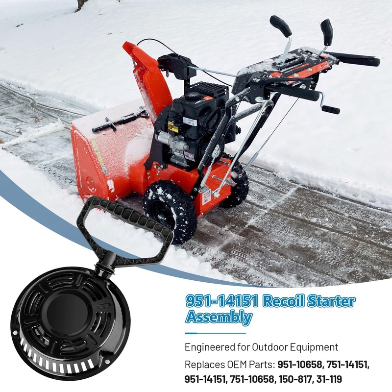 951-14151 Recoil Starter Assembly for MTD 951-10658 751-14151 Snow Blower