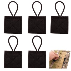 5 Pcs Mic Clips for Law Enforcement, Radio Mic Holders for Law Enforcer Vests, Security Duty & Tactical Gear