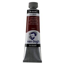 Van Gogh Paint Oil Burn SIENN, Burnt Sienna, 40 ml (Pack of 1)