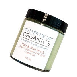 Hair & Nail Mask for Long Healthy Hair Growth and Strong Nails/Butter Me Up Organics