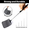 Soodyoow Fly Swatter, Pack of 4 Colourful Extendable Fly Swatter