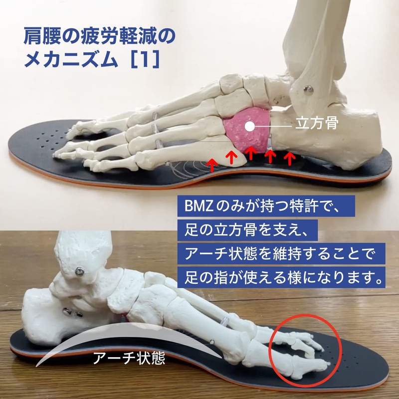 BMZ Insole, Acitre Magic (Mesh, 28.0-29.0) Footbed