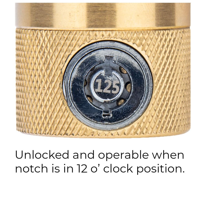 Flow Security Systems | The FaucetLock | Heavy Duty Brass