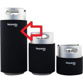 Torpedo Keg PARKA Neoprene Insulating Sleeve For 5 Gallon Torpedo Brand Cornelius Kegs