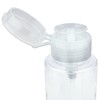PANA 7oz. Professional Push Down Liquid Pumping Empty Bottle Dispenser