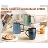 Large Ceramic Coffee Cups, 24 oz / 700 ml Extra