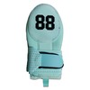 Mint Blue Green Sliding Mitt with Custom Number Baseball Softball.