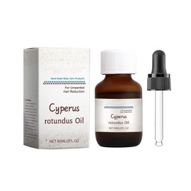 Cyperus Rotundus Oil, Cyperus Rotundus Oil for Hair Removal, Reducing Body Hair Growth, Cyperus Oil 60ml Natural with Dropper,Cyperus Oil (1)