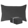 Rayyan Linen 4 Pack Pillow Cases 100% Egyptian Cotton 200