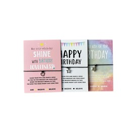 Birthday wish bracelets bundle | Set of 3 birthday wish bracelets | Birthday gifts