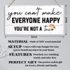 Funny Wood Decor, Affirmation Sign, You Can't Make Everyone Happy