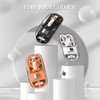 UrChoiceLtd T900 Kabellose Bluetooth-Maus, Multi-Device Slim Cordless Mouse (Dual-Mode: BT