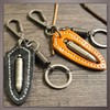 One Limitation AN051 Keychain, Keyring, Retro, Charm, Bullet, Leather, Men's,