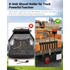 Tofcbye 8-Hole Shovel Holder for Truck, Heavy Duty Trailer Tool