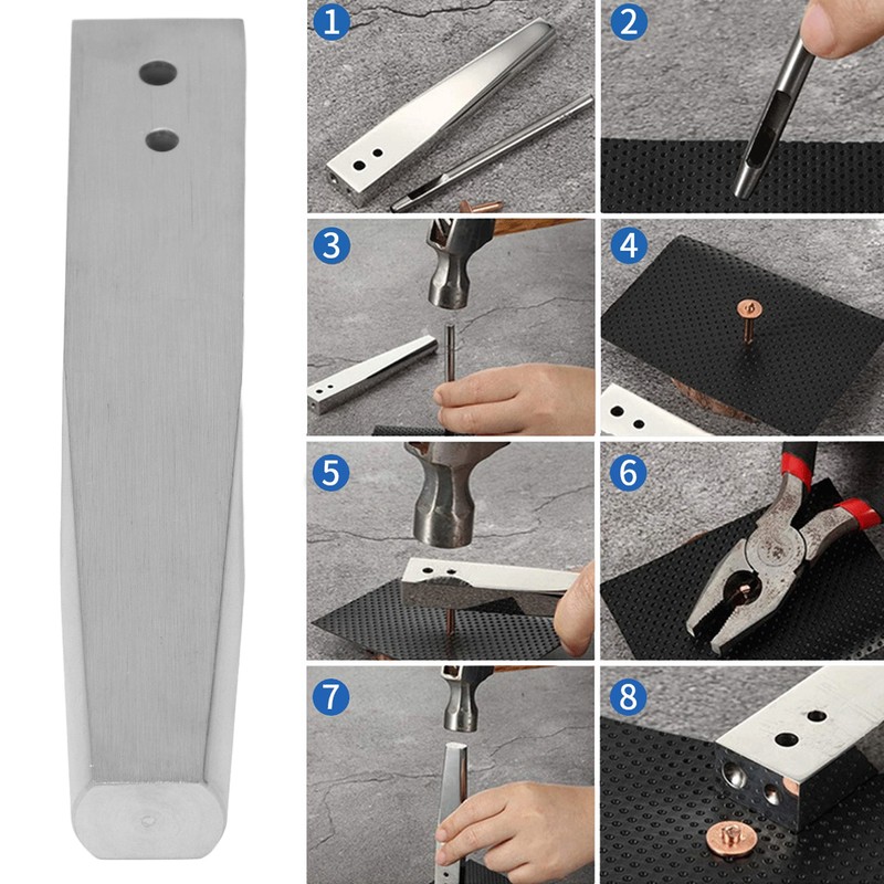 Rivet Setter Stainless Steel Sturdy Durable Easy Operation Effort Saving