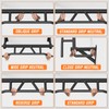 Jusgym Heavy Duty Pull Up Bar with 14 Grip Positions,