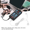 Portable Live Sound Card, Mini Voice Changer with 8 Sound