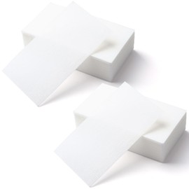 SmallCat 100 Pcs Perm Papers for Hair, High-Temperature Thickened Resistant End Papers for Hair Perm, Disposable Hairs Curling Paper for Salon Barber Shop Home - White