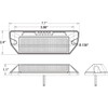 Buyers Products 1492245 Combination LED Scene Light W/Amber Strobe &