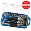Draper 46479 Ratchet Screwdriver and Bit 42 Piece Set ,