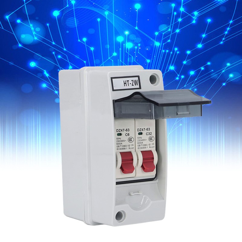 2 Way Distribution Box Circuit Breakers with Distribution Case Distribution