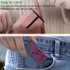 TOMSKYE Portable Pill Case, Large Capacity, 1 Week, 2 Times