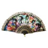 Elvis Hand Fan Colorful Collage