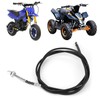 Rear Brake Cable Easy Install PVC and Steel Material Universal
