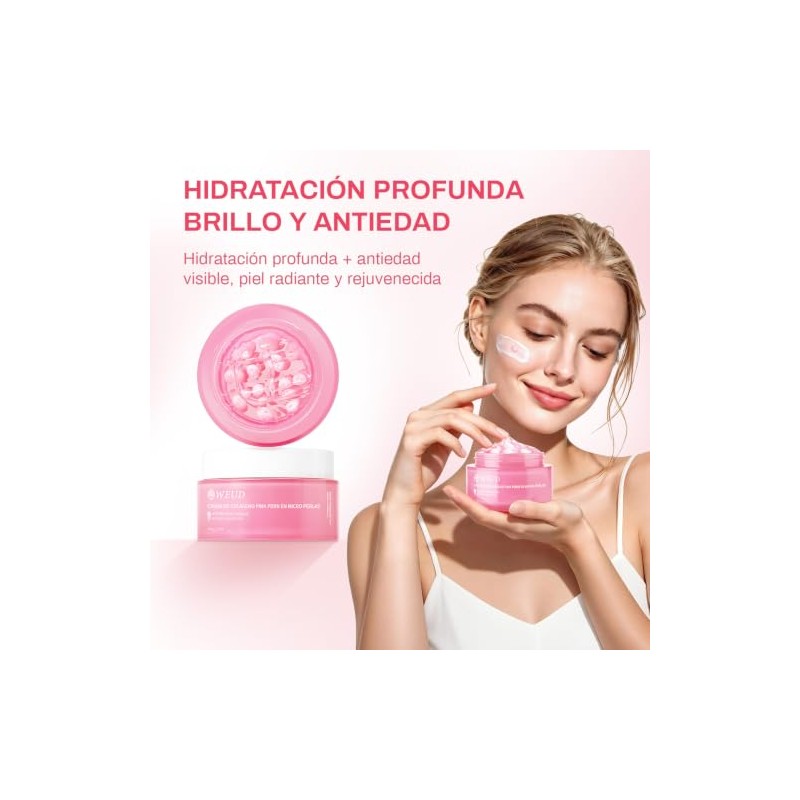 Crema Hidratante Facial Con PDRN (DNA Sódico) Niacinamida 5%, 60g/2oz