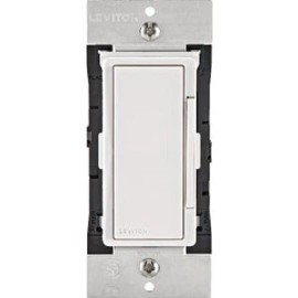 Leviton (1)-Leviton Decora Smart White No-Neutral Electrical Dimmer R02-DN6HD-1RW