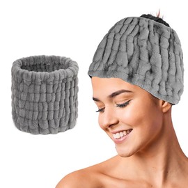 Gesicht Stirnband, 1 Stück, Frauen Gesichtswasch Haarband Elastisches Stirnband, für Schminken und Gesicht Waschen Frottee Haarband für Yoga Sport Dusche Elastisch Gesicht Kopfwickel für Mädchen