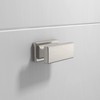 Amerdeco 10 Pack Brushed Satin Nickel Cabinet Handles - 1.46