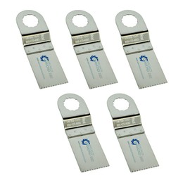 Versa Tool FB5E 30mm Stainless Steel Multi-Tool Saw Blades 5/Pack Fits Fein Supercut Oscillating Tools