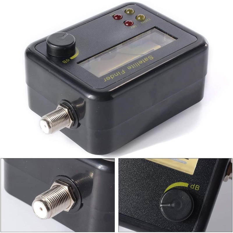 ZX900 Digital Easy Satellite TV Signal Finder with 22KHz +