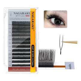 Blister Extensiones De Pestañas Nagaraku 2d Uu Pestaña