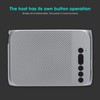 Mini Projector Silver Micro Portable 1080P LED Multi Function for