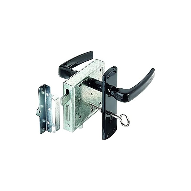 Gah-Alberts 214845 Box Lock with Night Latch / BB Holes