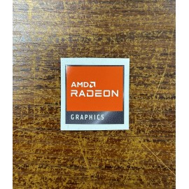 AMD 1x AMD Radeon Graphics Desktop / Laptop Custom Sticker Label (NEW)